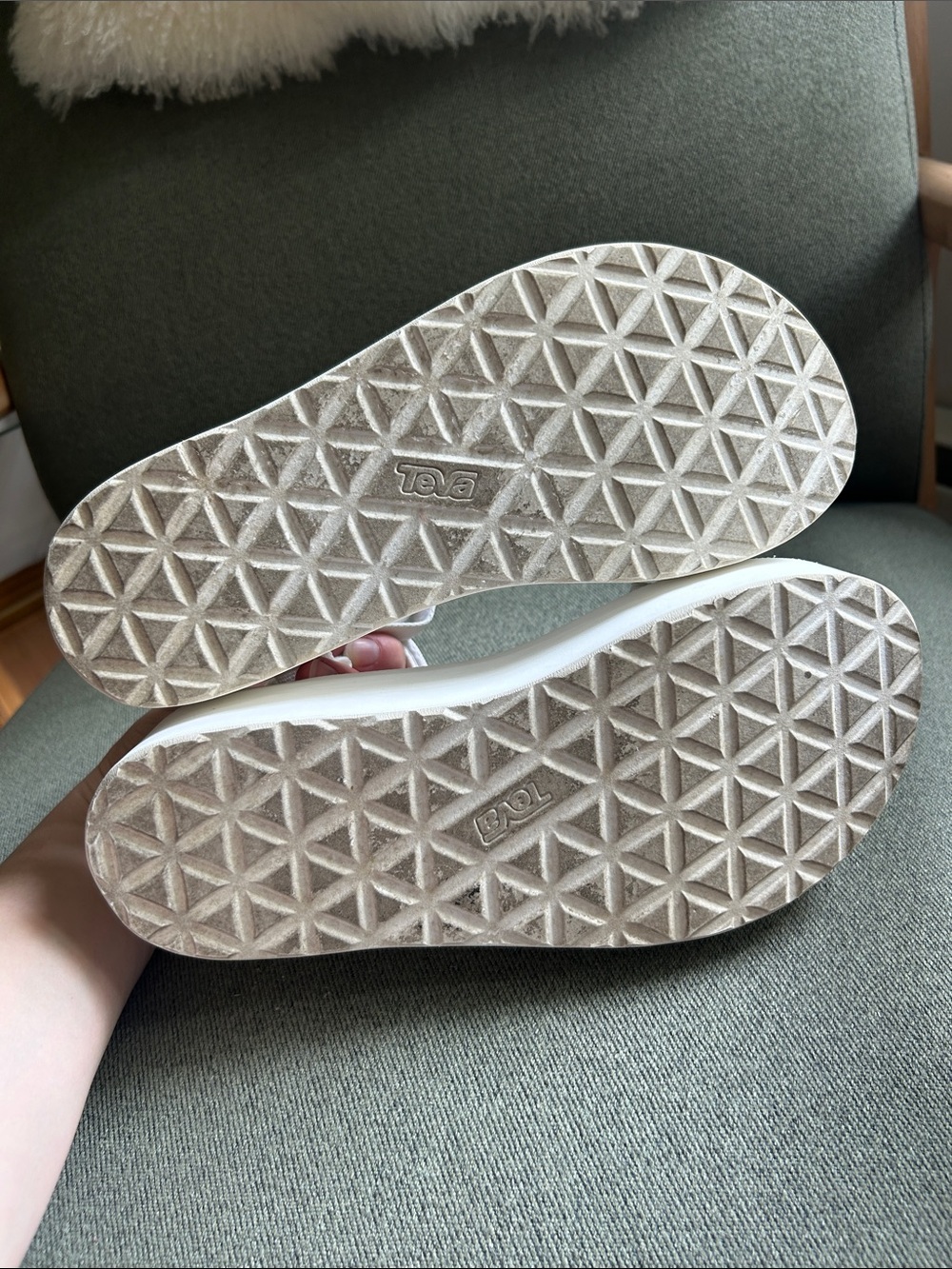 Teva Flatform in White - Picture 7 of 7